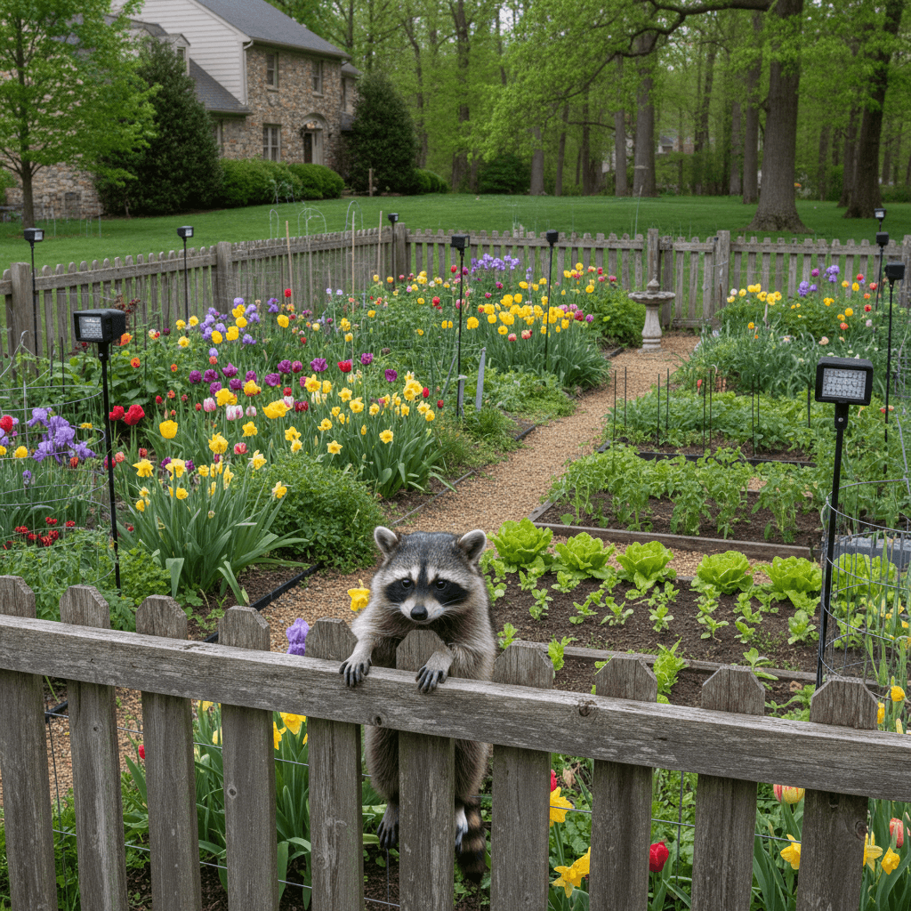 How to Keep Raccoons and Other Wildlife Out of Your Garden